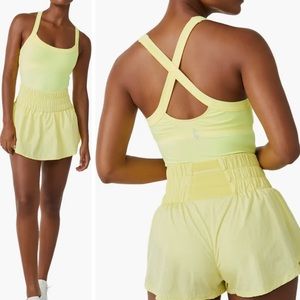 Brand new with tags free people Way home skort romper